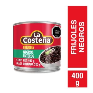 Porotos negros la costeña 400 gr