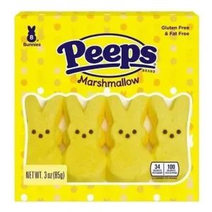 Peeps marshmallow bunnies (conejos amarillo)