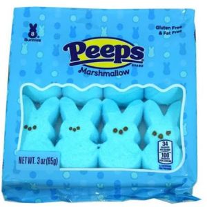 Peeps marshmallow bunnies (conejos azul)