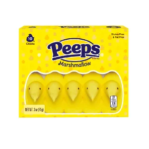 Peeps marshmallow chicks (patos amarillos)