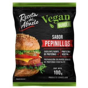 Vegan Burger sabor Pepinillo 100 gr