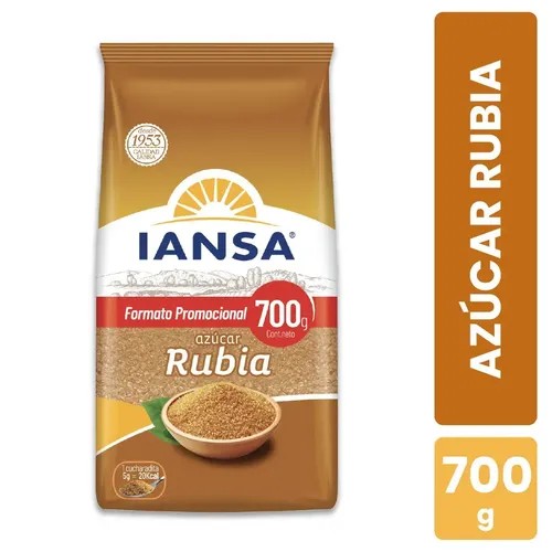 Azúcar rubia Ianza 700 gr