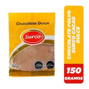 Chocolate dulce Surco 150 gr