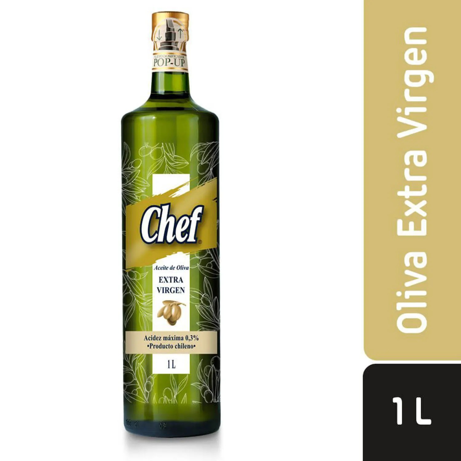 Aceite Chef Oliva Extra Virgen 1 lt
