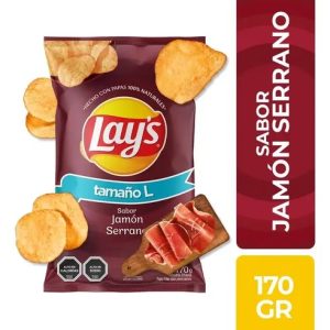 Papas Lays Jamón Serrano 170 gr