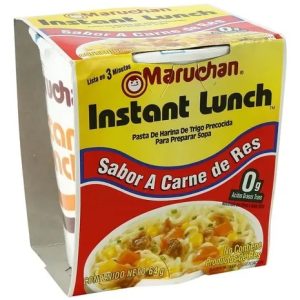 Sopa Maruchan carne res